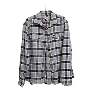 NWOT BLACK DOG SZ LG DRY DOCK FLANNEL PLAID